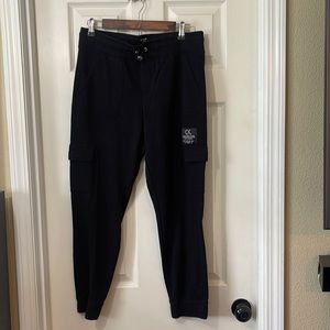 Black Calvin Klein jogging pants size medium